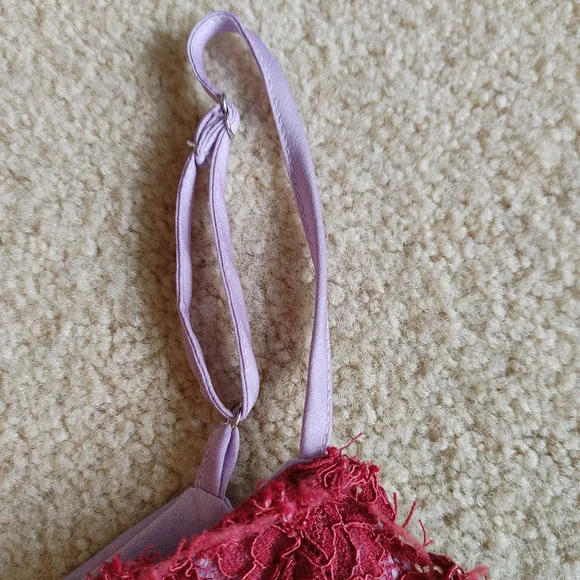 Lulus Cherish The Day Lilac Satin Lace Cami - Purple/ Pink - Small - Picture 7 of 9